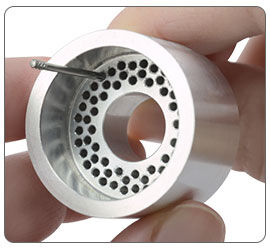 Underside of ring making tool